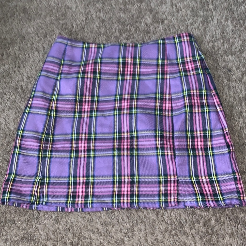Plaid skirt